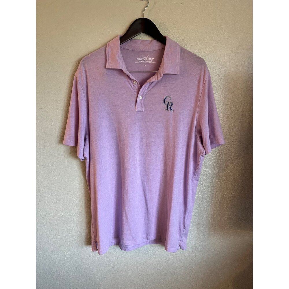 Vineyard Vines Colorado Rockies Polo Shirt - Size L‎
